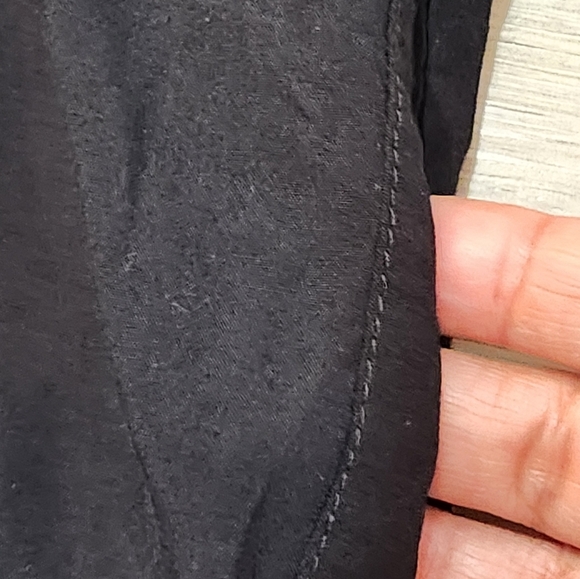 Numph Black Short Beach Coverup Sleeve Dress Size 40 Or Size 10 - Picture 8 of 14